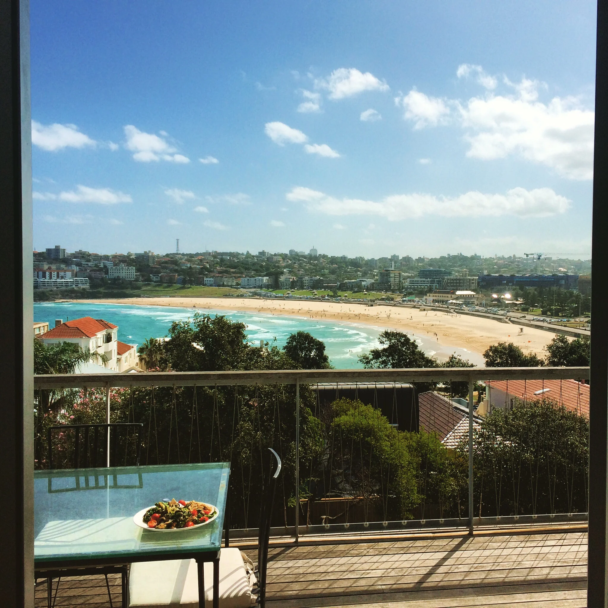 Trading kale cooking for couch crashing in Bondi, Adam sorry that this is a pretty lopsided deal