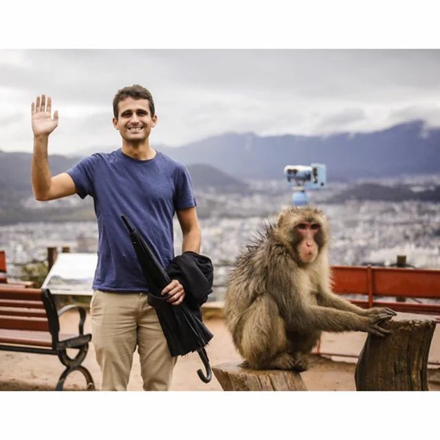 Monkey pics made easy when a pro is taking them- www.society6.com/marianamanina