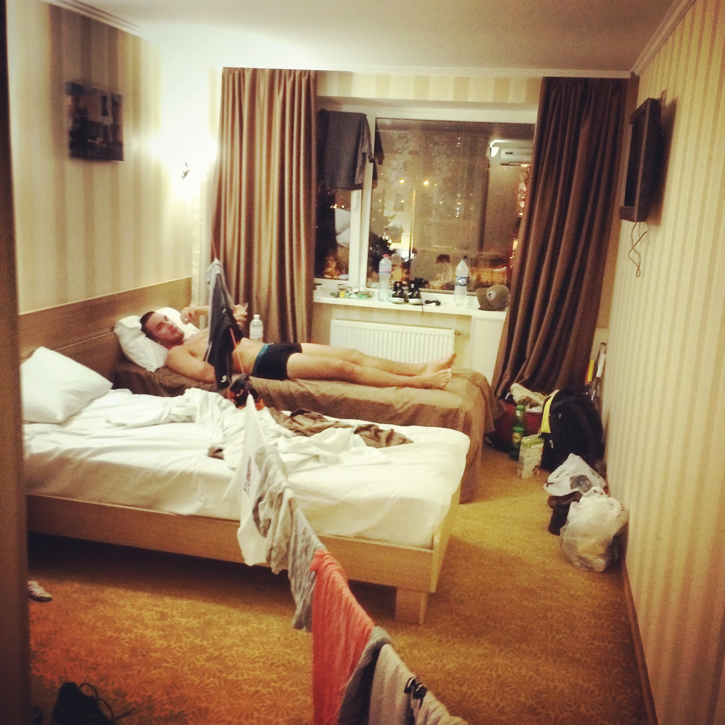 The life and times of living (and washing/drying) on tour 
