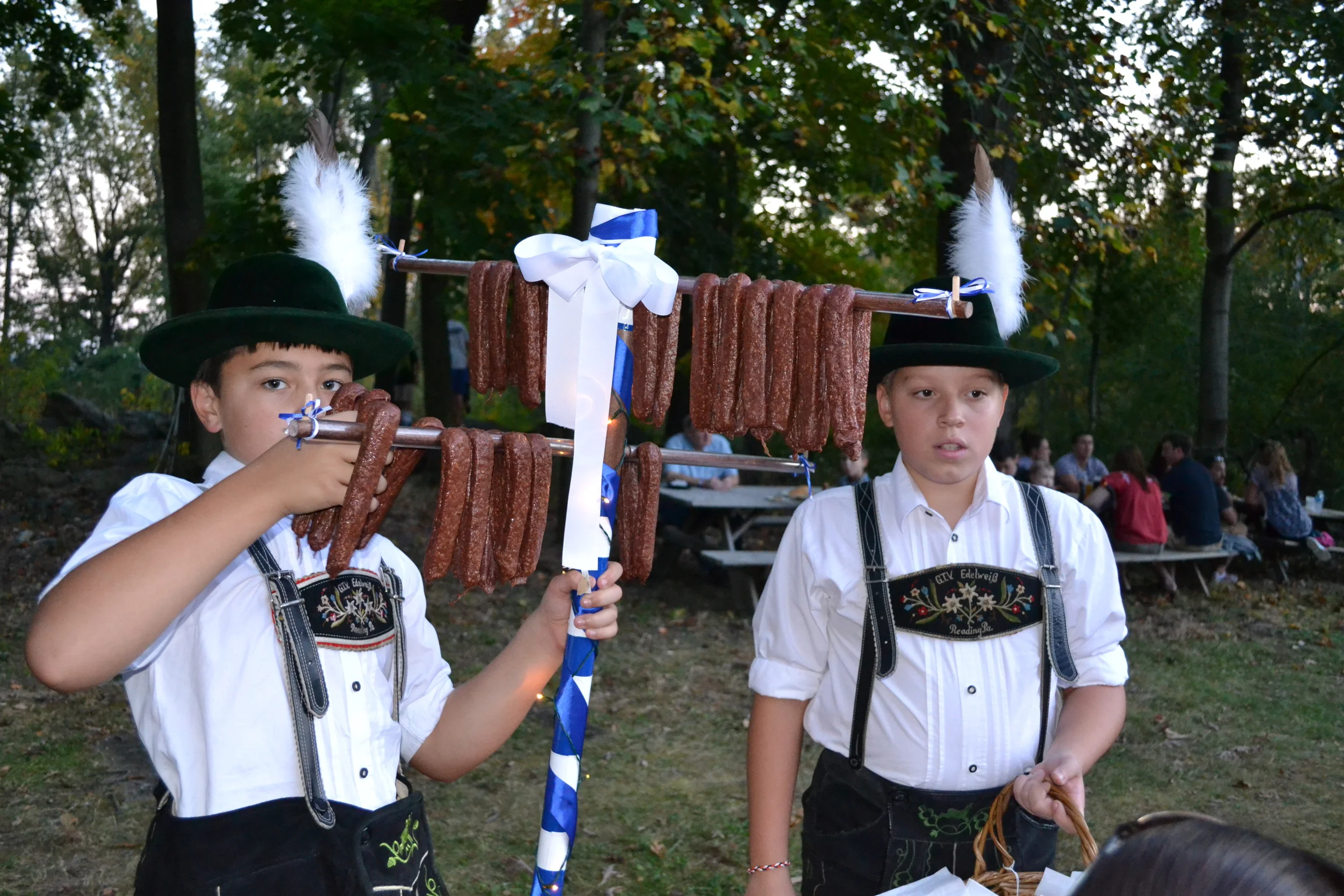 Selling German Sausages.JPG