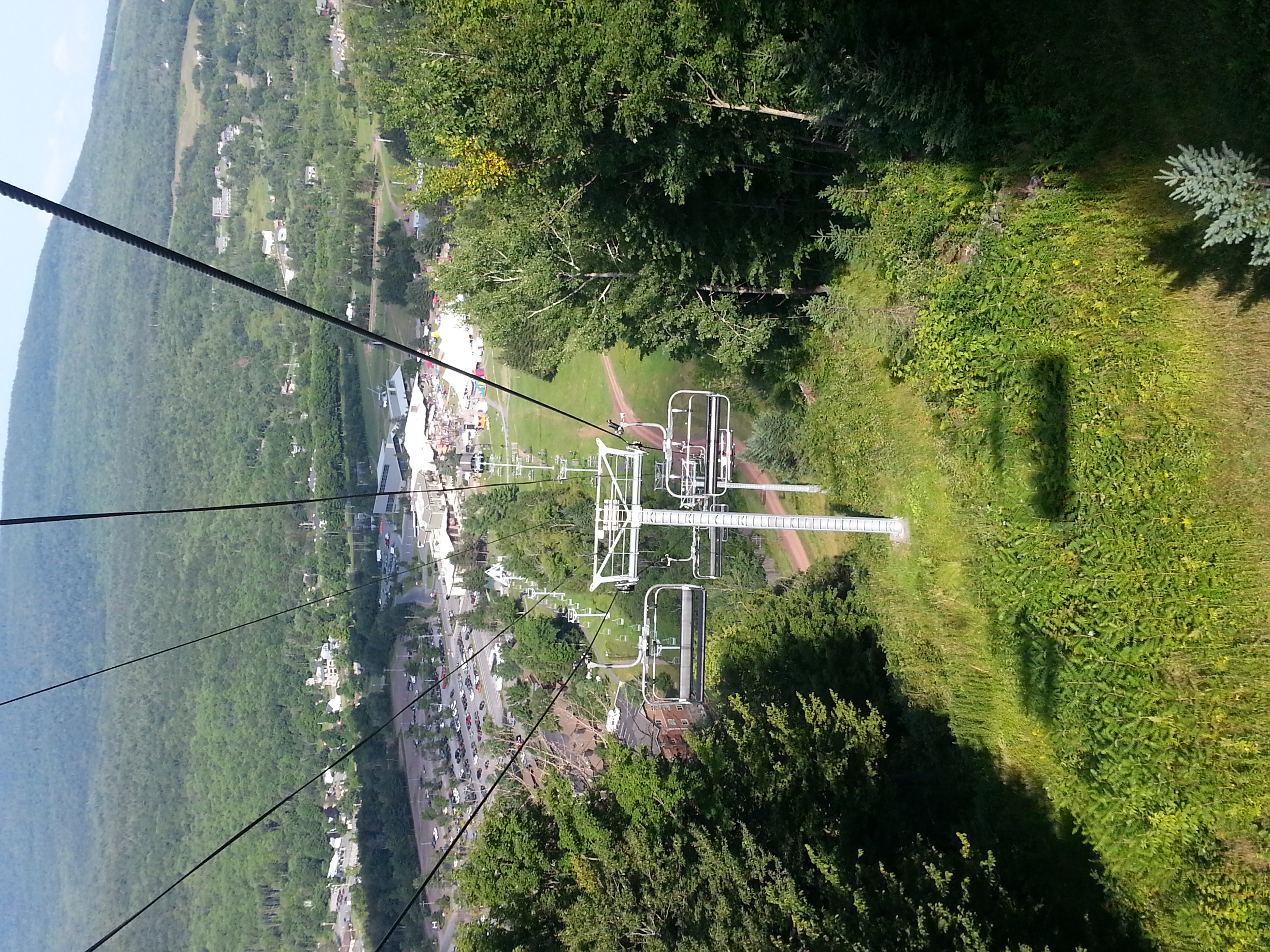 View from the Chairlift