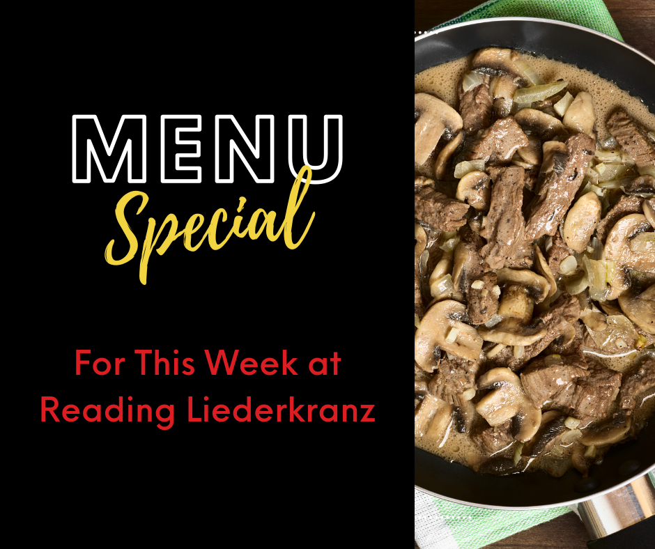 Menu specials for Thursday May 11 and Friday May 12