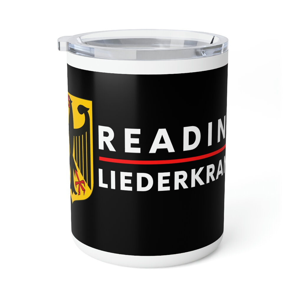 Insulated Coffee Mug, 10oz — Reading Liederkranz