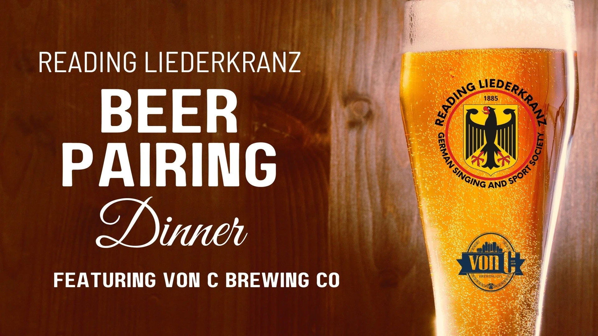 Beer Pairing Dinner Featuring Von C Brewing