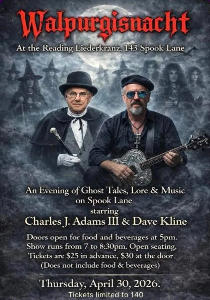Walpurgisnacht Ghost Tales, Lore &amp; Music on Spook Lane