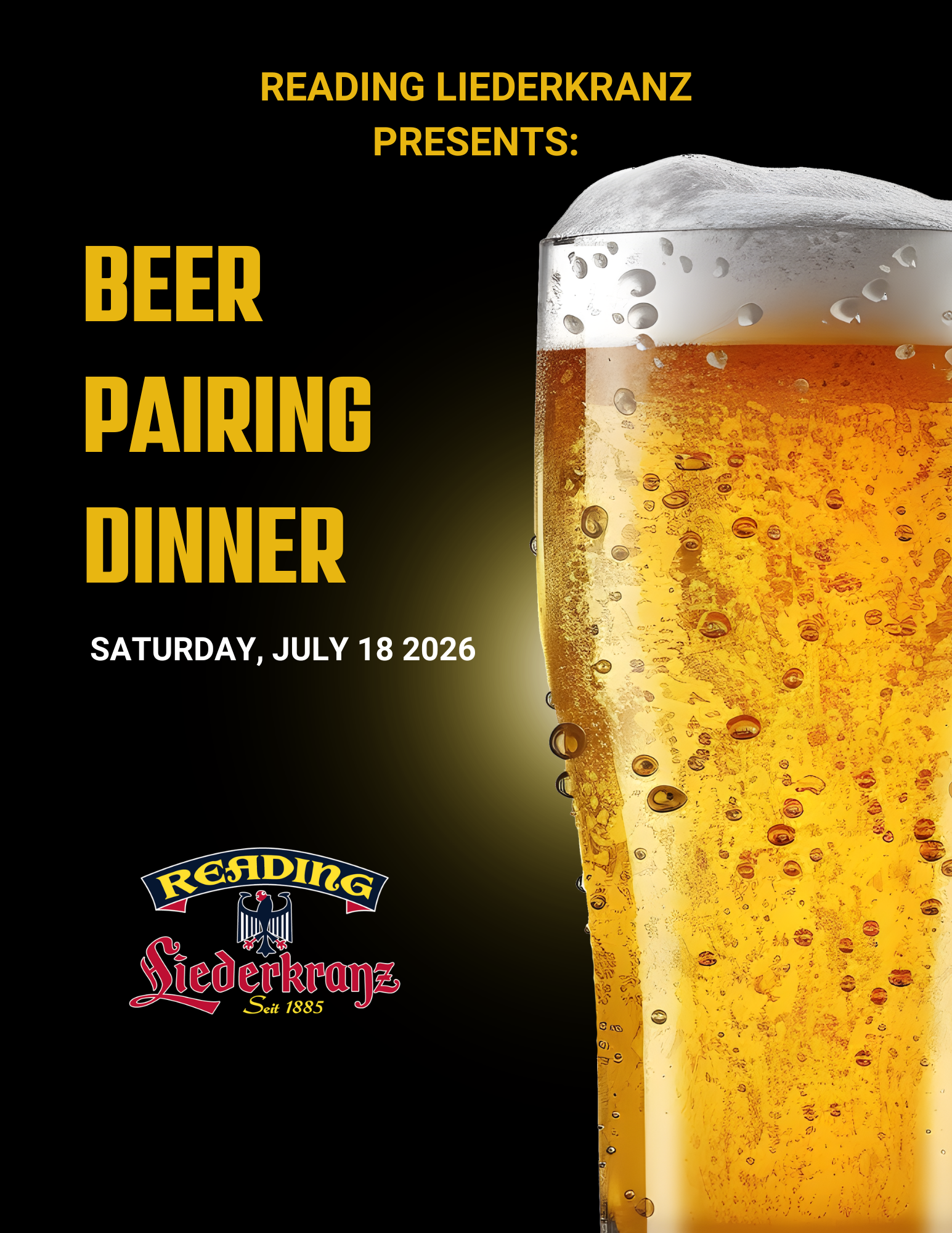 Beer Pairing Dinner Featuring JJ Ratigan