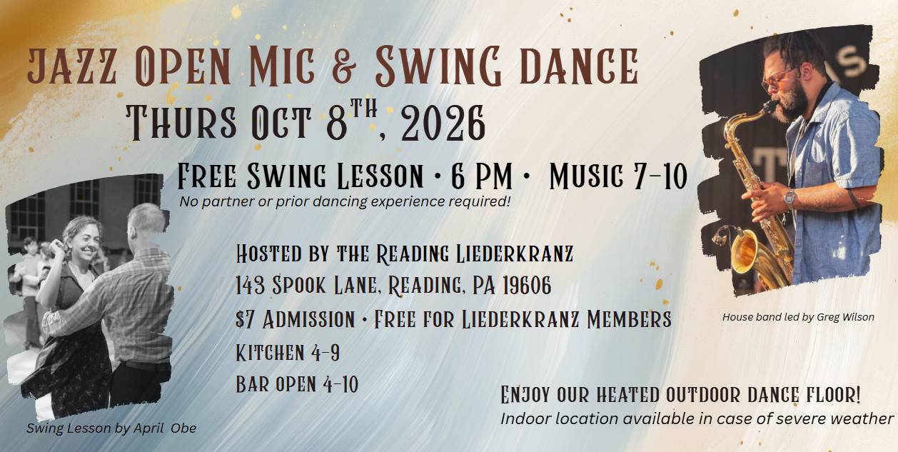 Jazz Open Mic &amp; Swing Dance Night