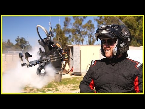 I FLY A JETPACK - DTR Tech Review - Mischa Pollack JetPack Aviation Flight