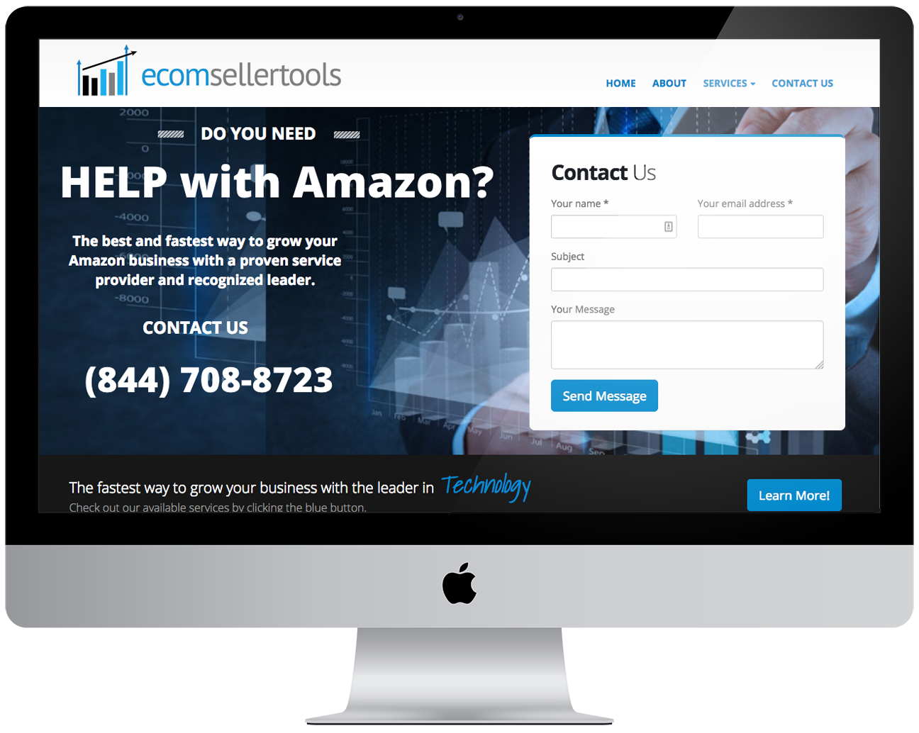 Completed setup of ecomsellertools (Wordpress + WooCommerce)
