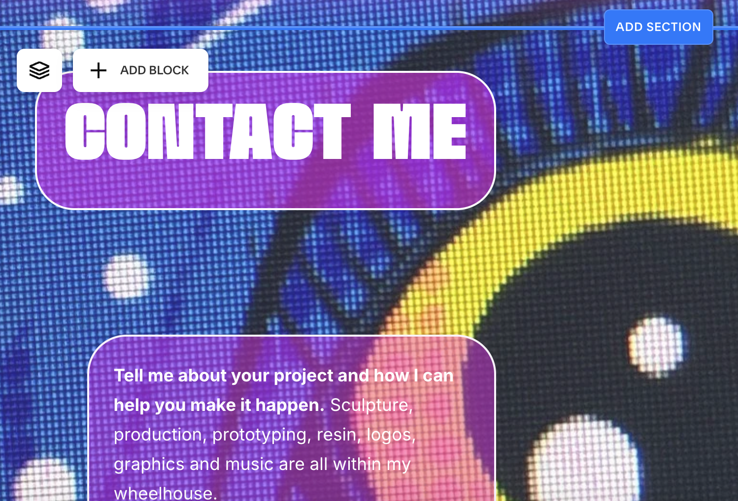 Today’s Work: A New Creative Website