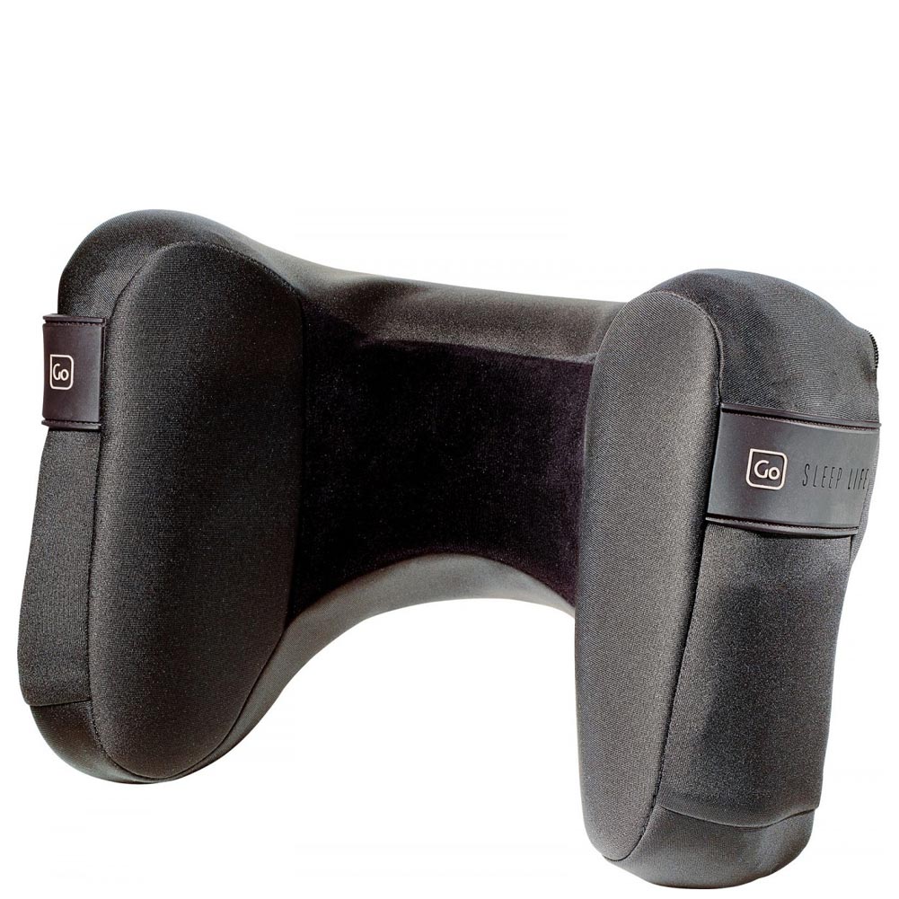 black travel neck pillow