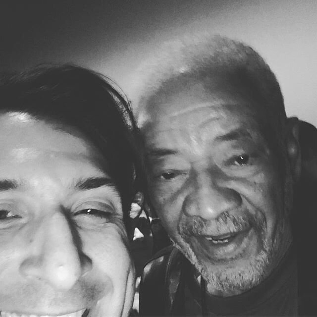 Got to meet #billwithers at a panel for 2018&rsquo;s Oscar Nominated songs. He was a co-moderator and Dianne Warren and Common were both there to talk about their writing process and inspiration. At the end, everyone rushed to the front to meet Commo