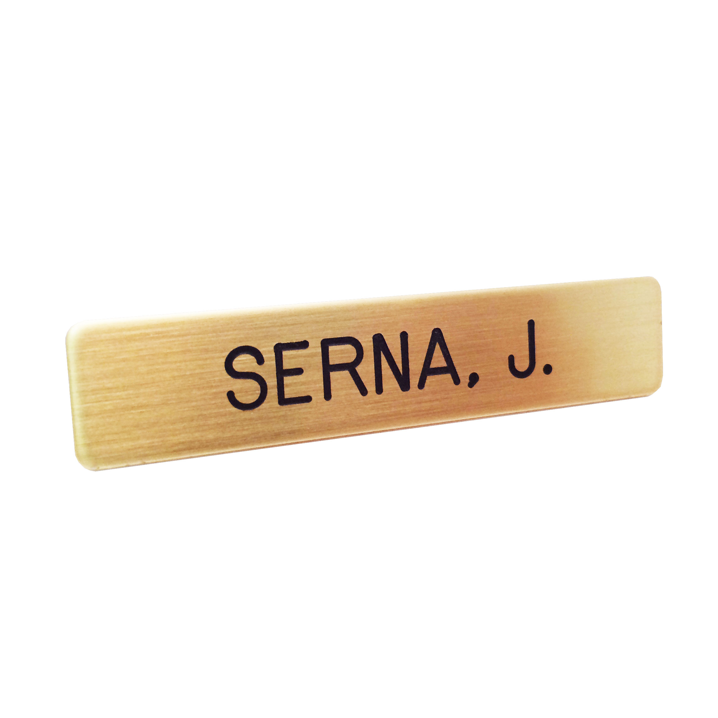 Engraved on Brass