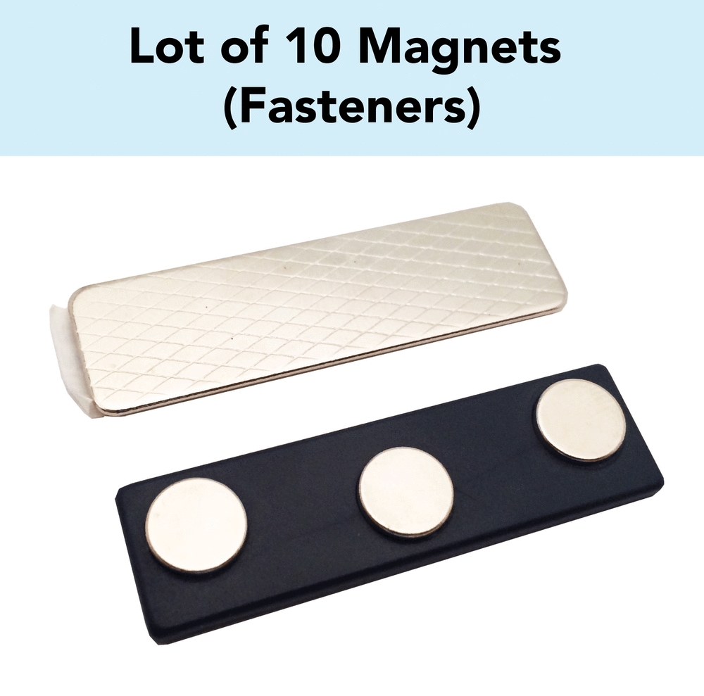 Lot of 10 Magnets (Fasteners) — Badgeworks Plus
