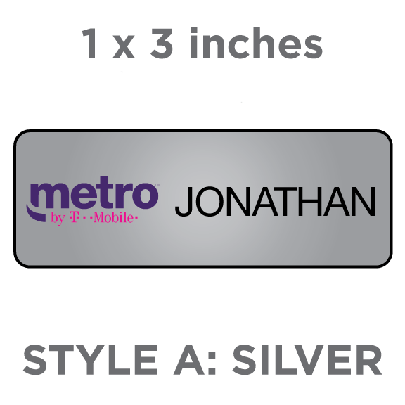 Metro By T Mobile Name Badges More Badgeworks Plus