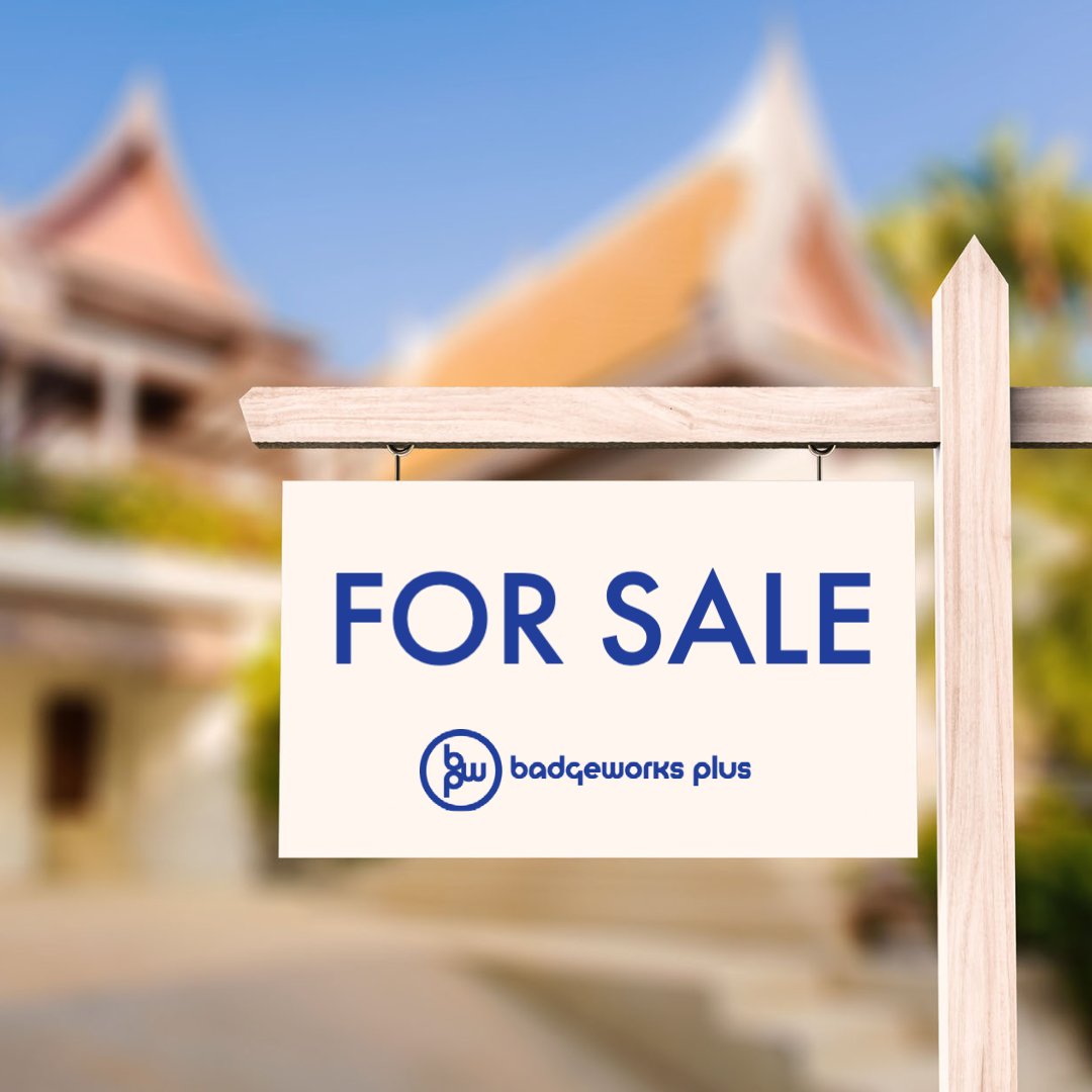 Hey Realtors, let's get those yard signs ready. Contact Badgeworks Plus for your custom signs that will catch the attention of potential home buyers or tenants.

badgeworksplus.com/realtor