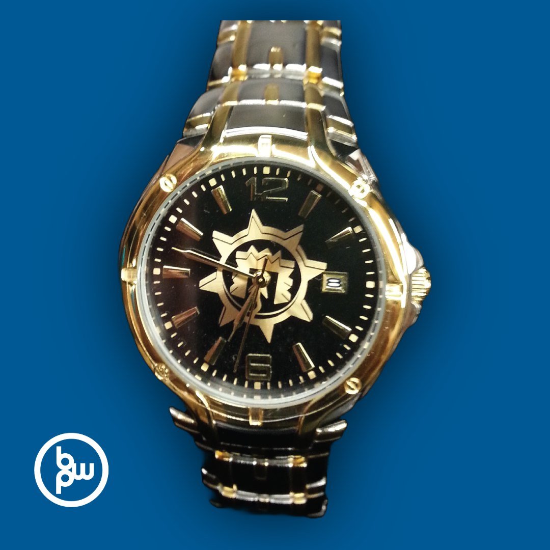 Check out this custom @speakingrock watch. ⌚ We love turning standout designs into functional keepsakes.  Ask us about making your custom keepsakes and gifts. 

#CustomWatch #SpeakingRock #ElPasoDesign #BadgeWorksPlus #CustomBranding #WearYourLogo