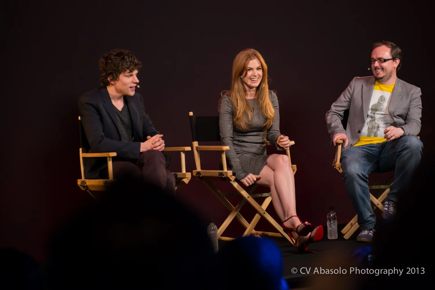 Jesse Eisenberg and Isla Fisher