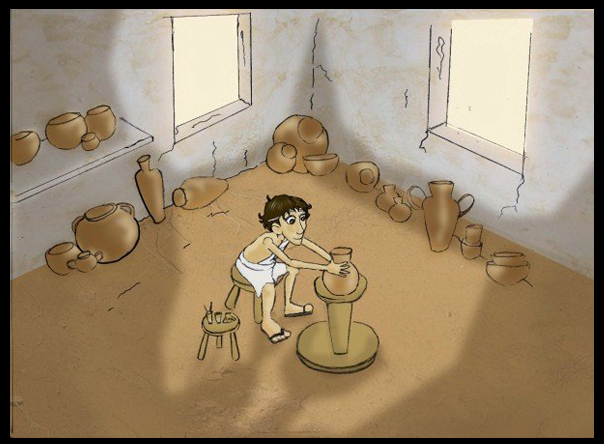Potter of Seville Concept Illustration
