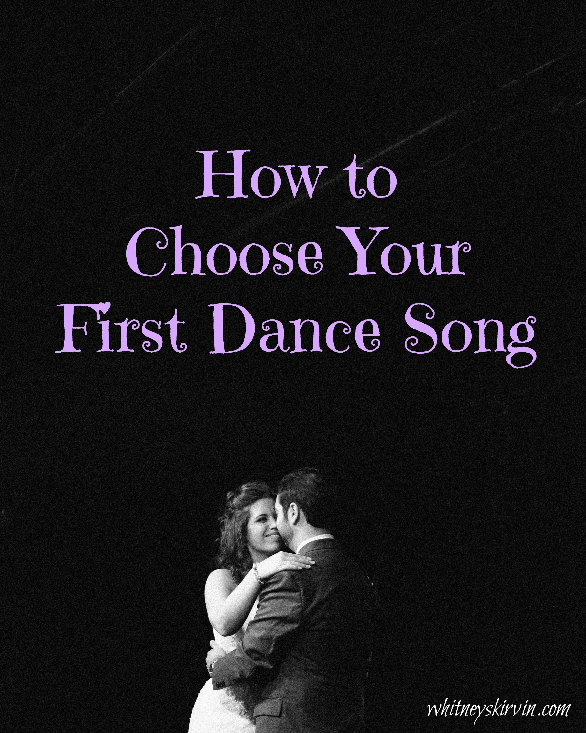 How To Choose Your First Dance Song