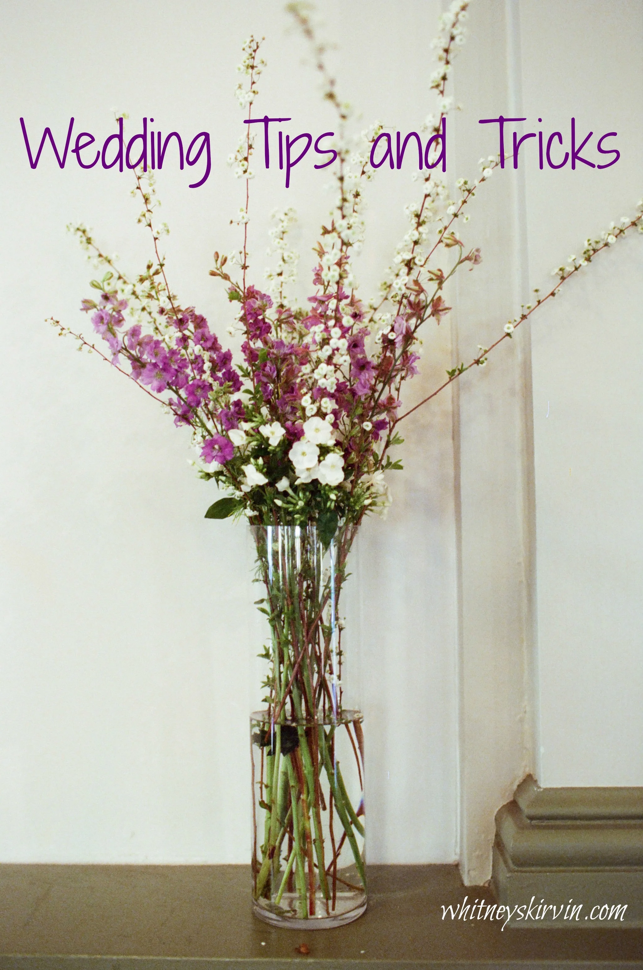 Wedding Tips and Tricks: Part III