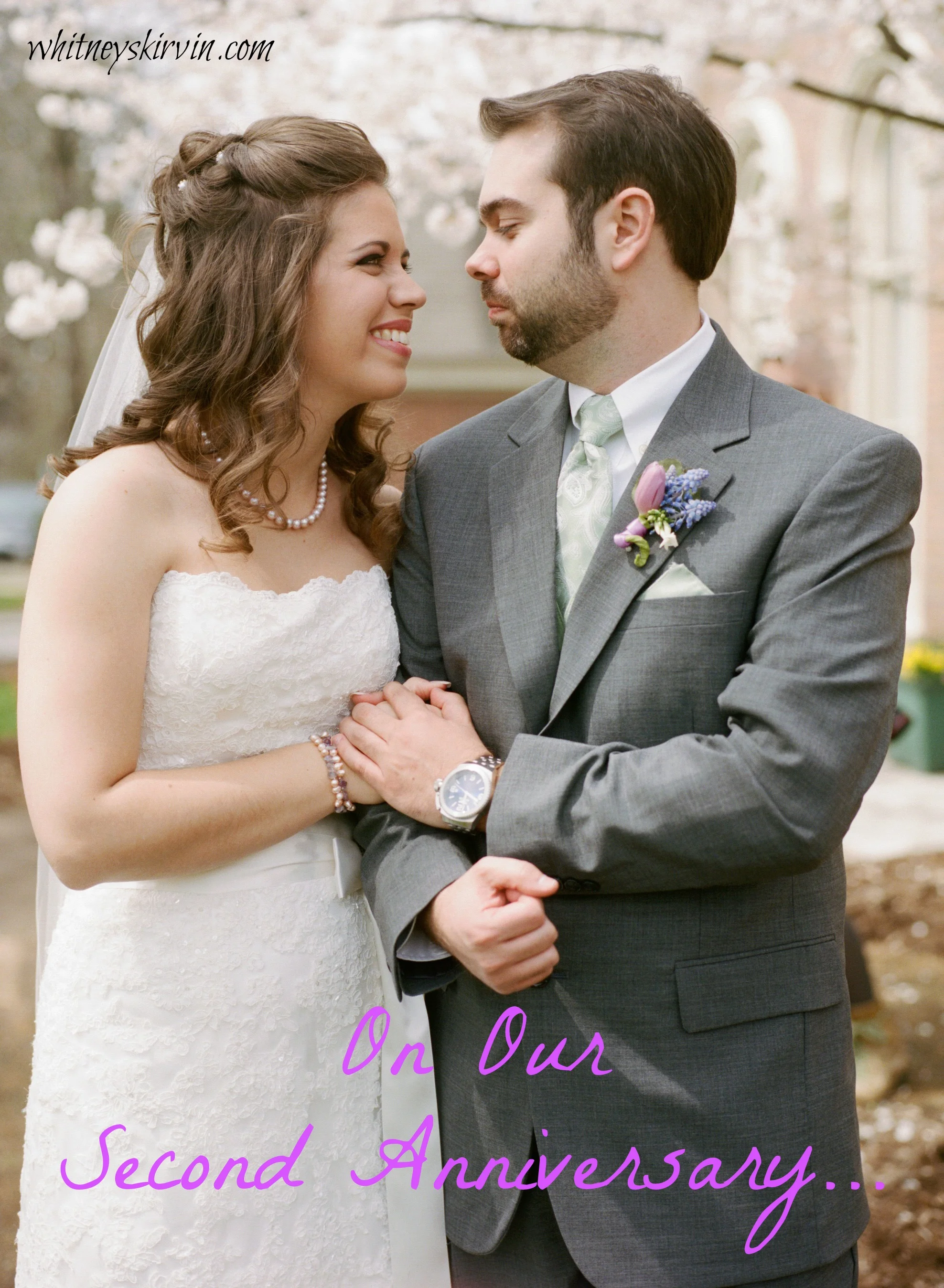 On our second anniversary...