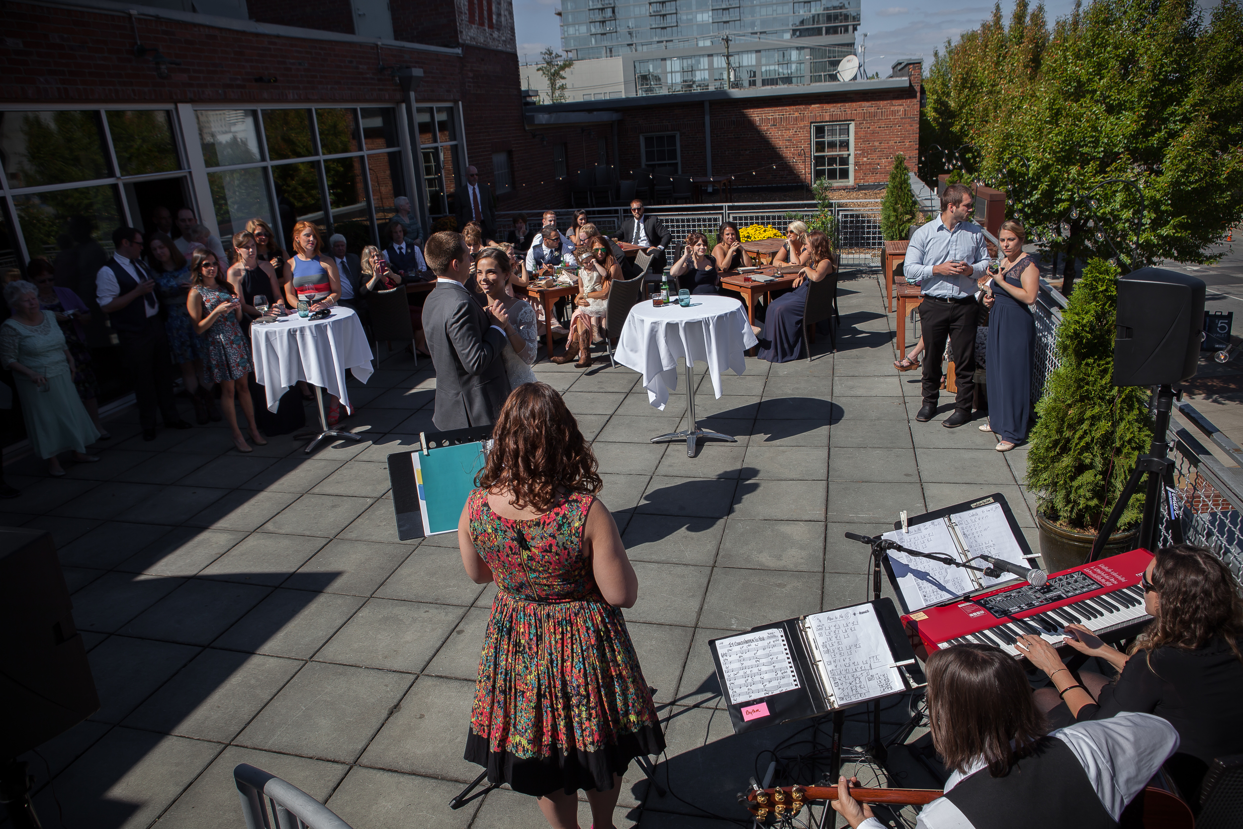 First Dance at Watermark Restaurant - Whitney Fletcher Photography