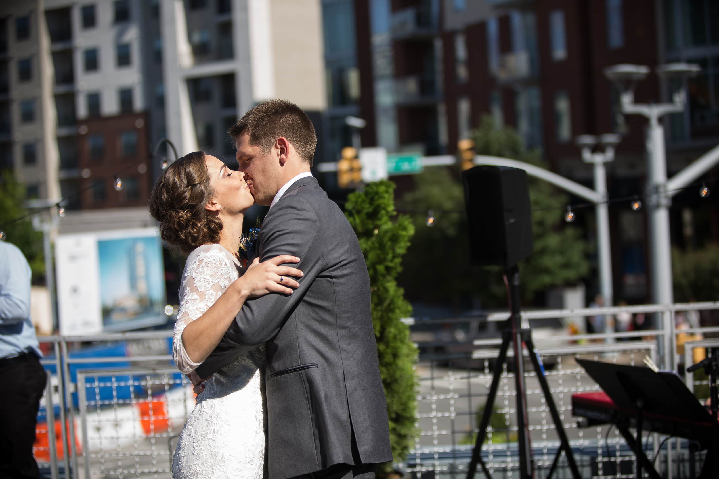 The happy couple! - Whitney Fletcher Photography