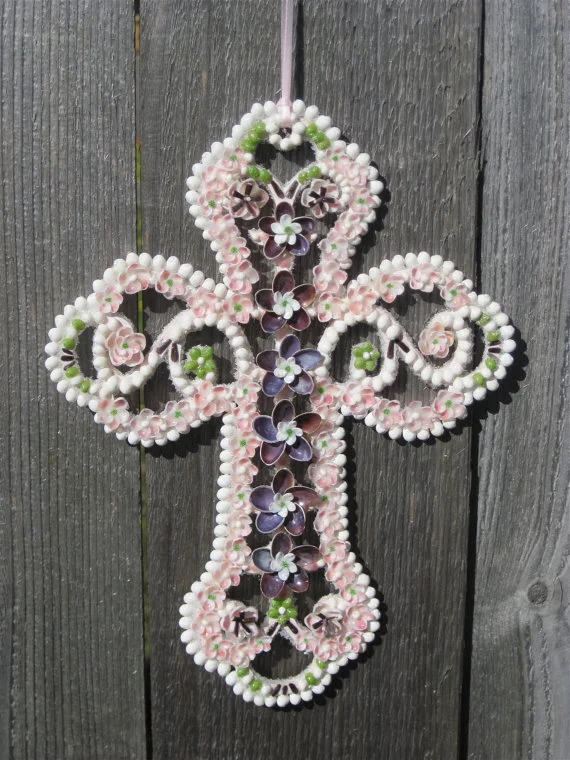 Apple Blossom Cross