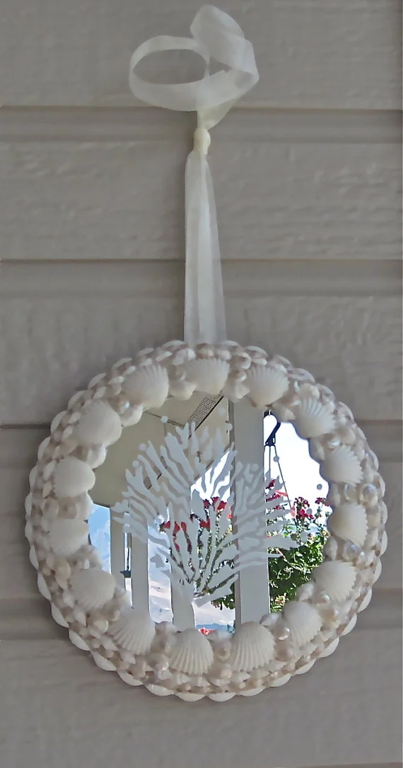 Coral Etched Mirror