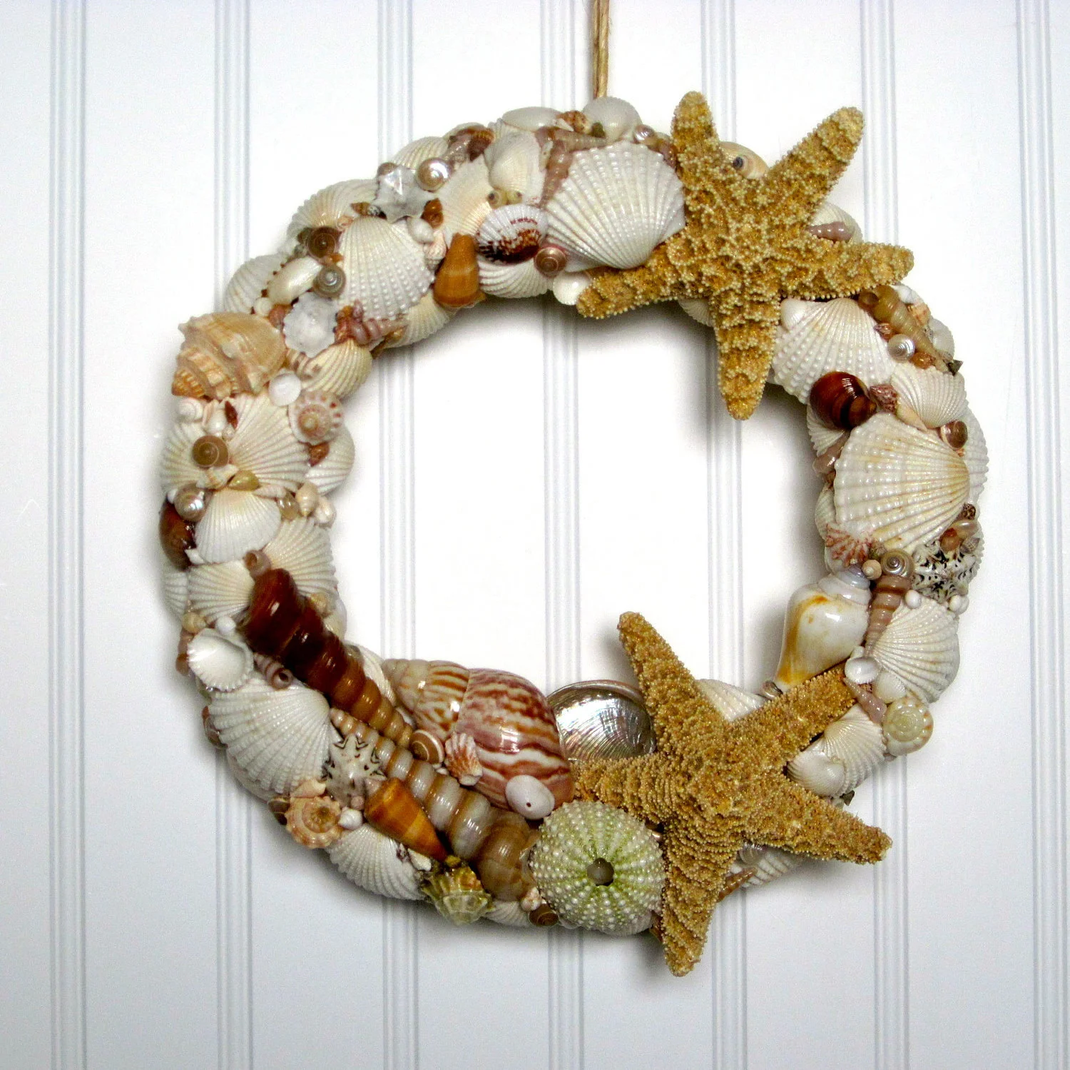 Sugar Starfish Seashell Wreath
