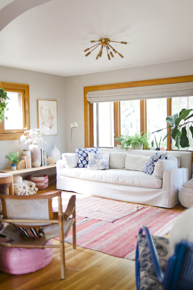 Michelle LeBlanc’s home on Design*Sponge via Sycamore Street Press
