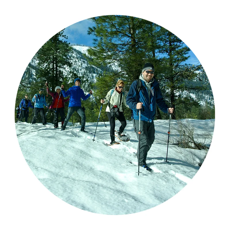 Leavenworth Snowshoeing + Wine Tasting — Sound Excursions