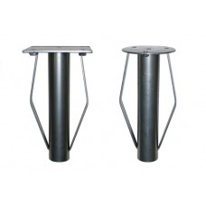 Ground Bases for Stainless Steel Base Tubes and Side Winds
