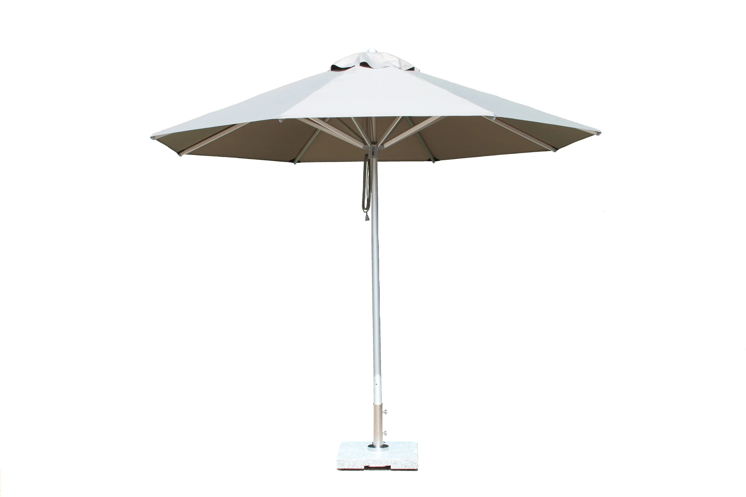 Hurricane Aluminum Center Pole Commercial Umbrellas Bambrella