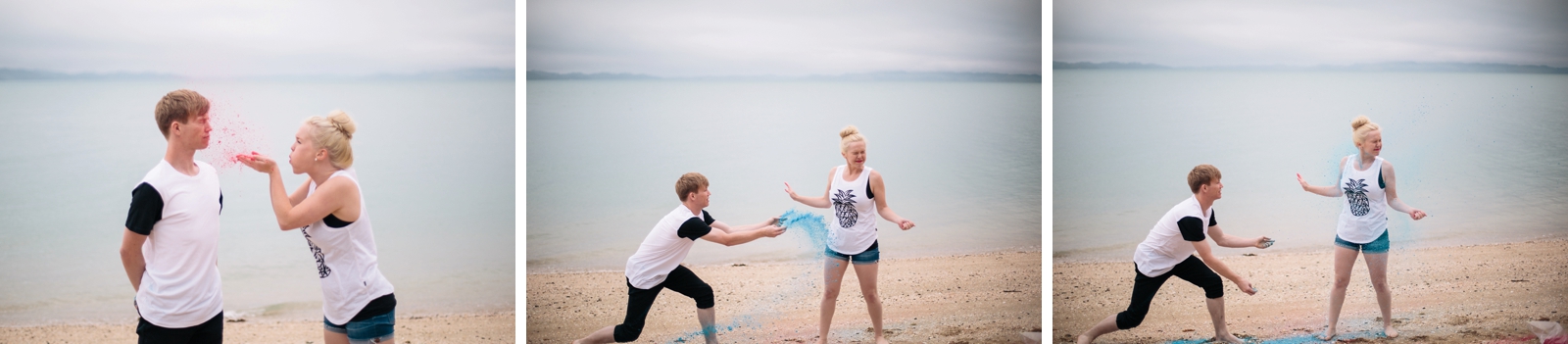 Adam and Darcie // Holi Powder Engagement Shoot by Patty Lagera Photography