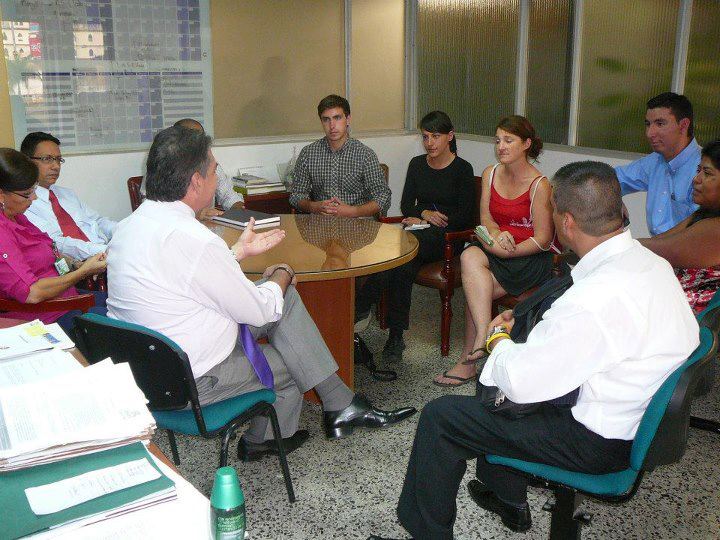 Meeting with government officials in Pereira