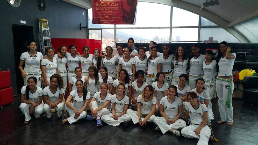 Eight young women from Playing for Freedom participated in the 2nd National Gathering of Female Capoeiristas in Bogotá, Colombia
