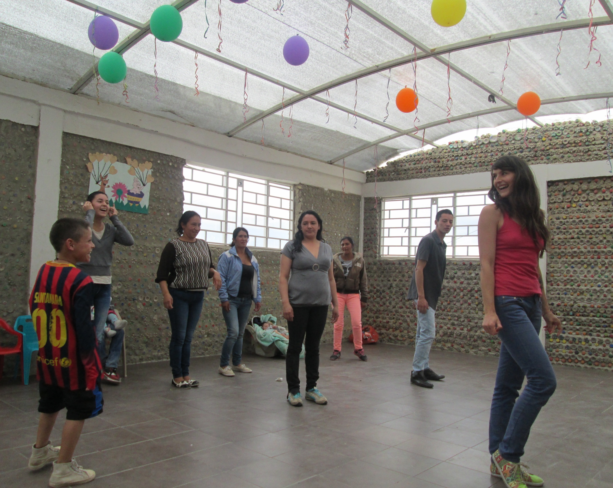 We kicked off with some zumba