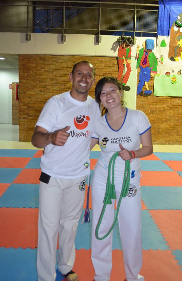 Capoeira is a very inclusive martial art where girls and women take part on a par with boys and men
