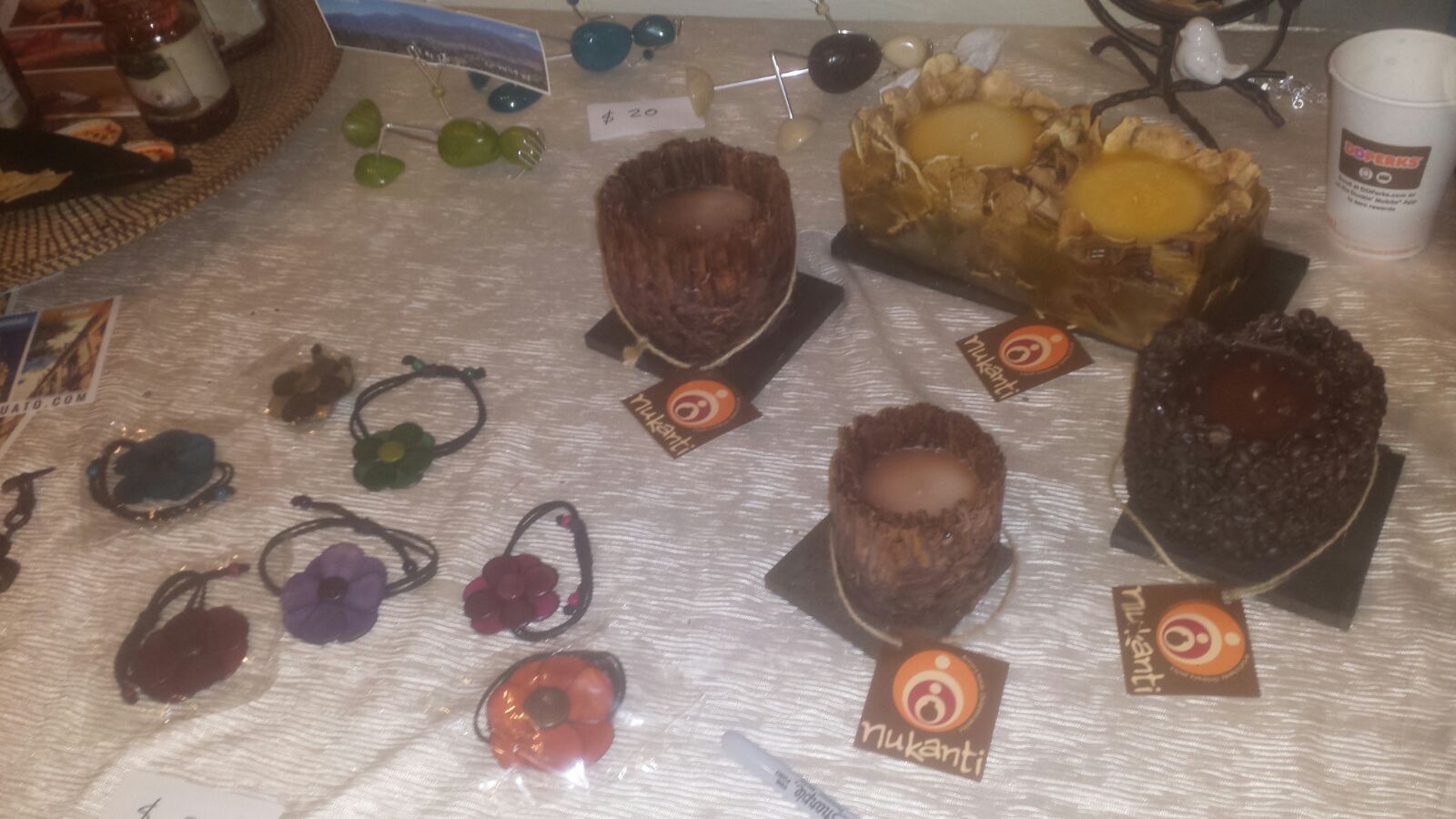 Fundraiser in Atlanta, USA with artisan products from Nukanti Shop.