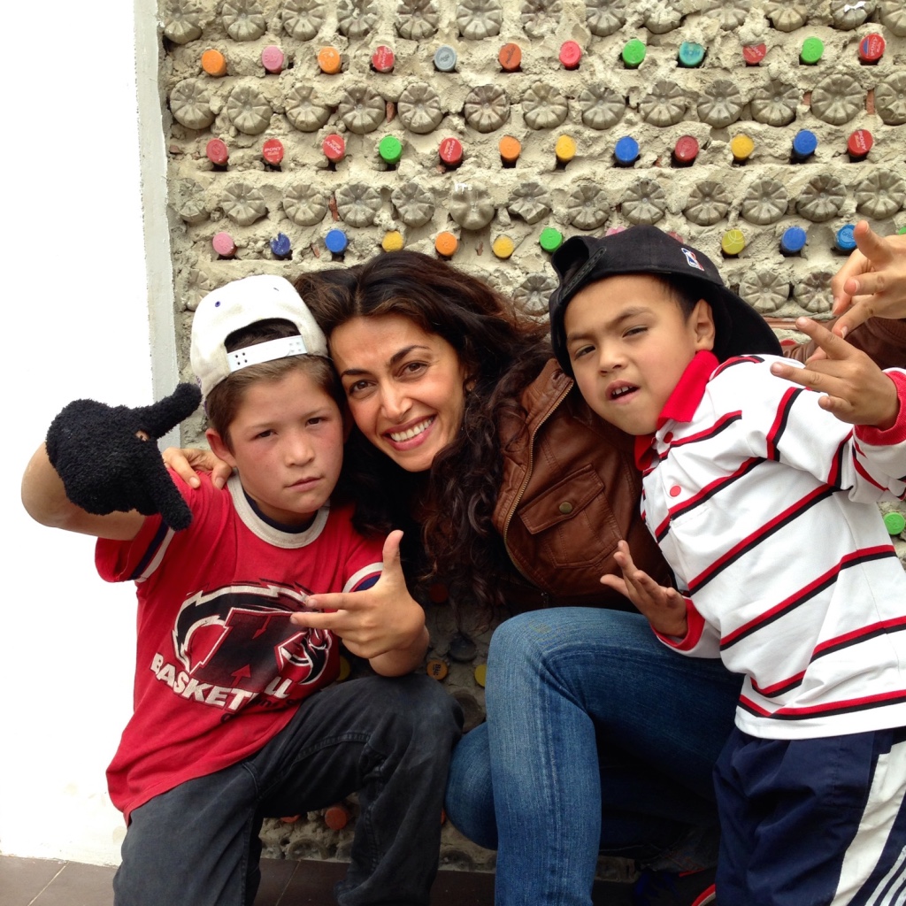 Mentors are encouraged to act as role models for the children.