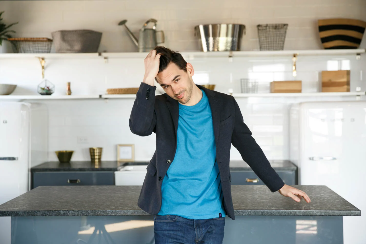 lost format t shirt model blue modal tee.jpg