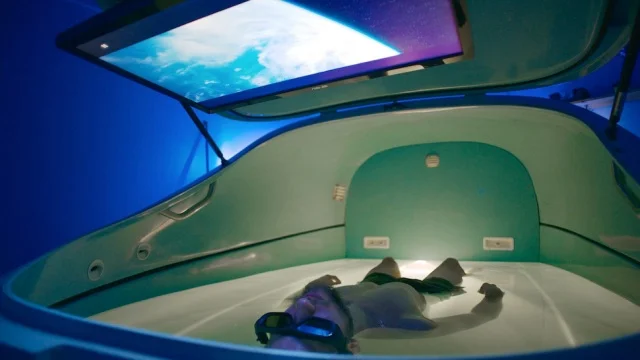 Weightless pod! 