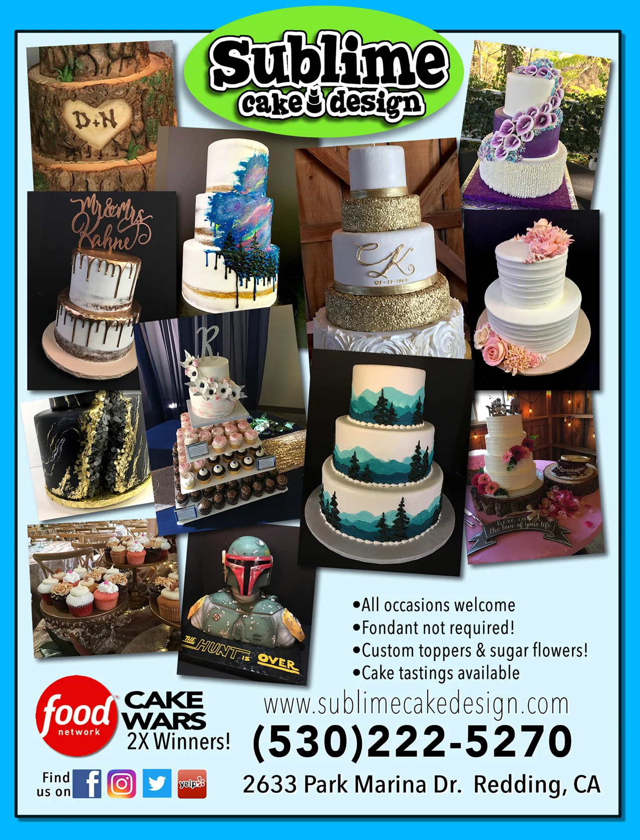 Redding Wedding Cakes North State Bridal Guide