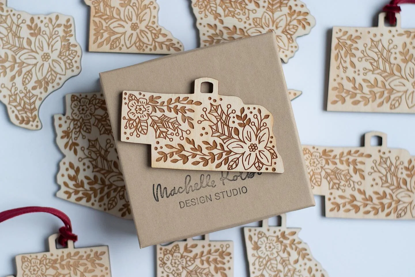 Ornaments are in the shop! In case you missed it ornaments are in the here, plus enjoy our thankful sale 20-50% off in the shop!

I&rsquo;m loving these new state ornaments! Grab any of the 50 states all with this winter greenery illustration. 

I kn