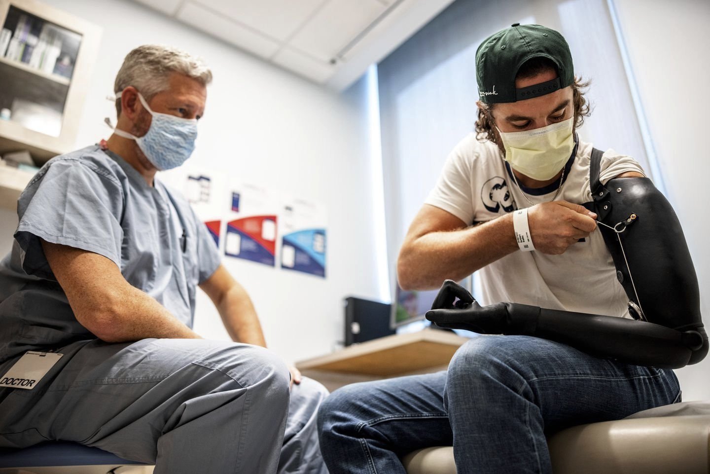 He lost his arm in an accident. A new surgery is giving it back to him.