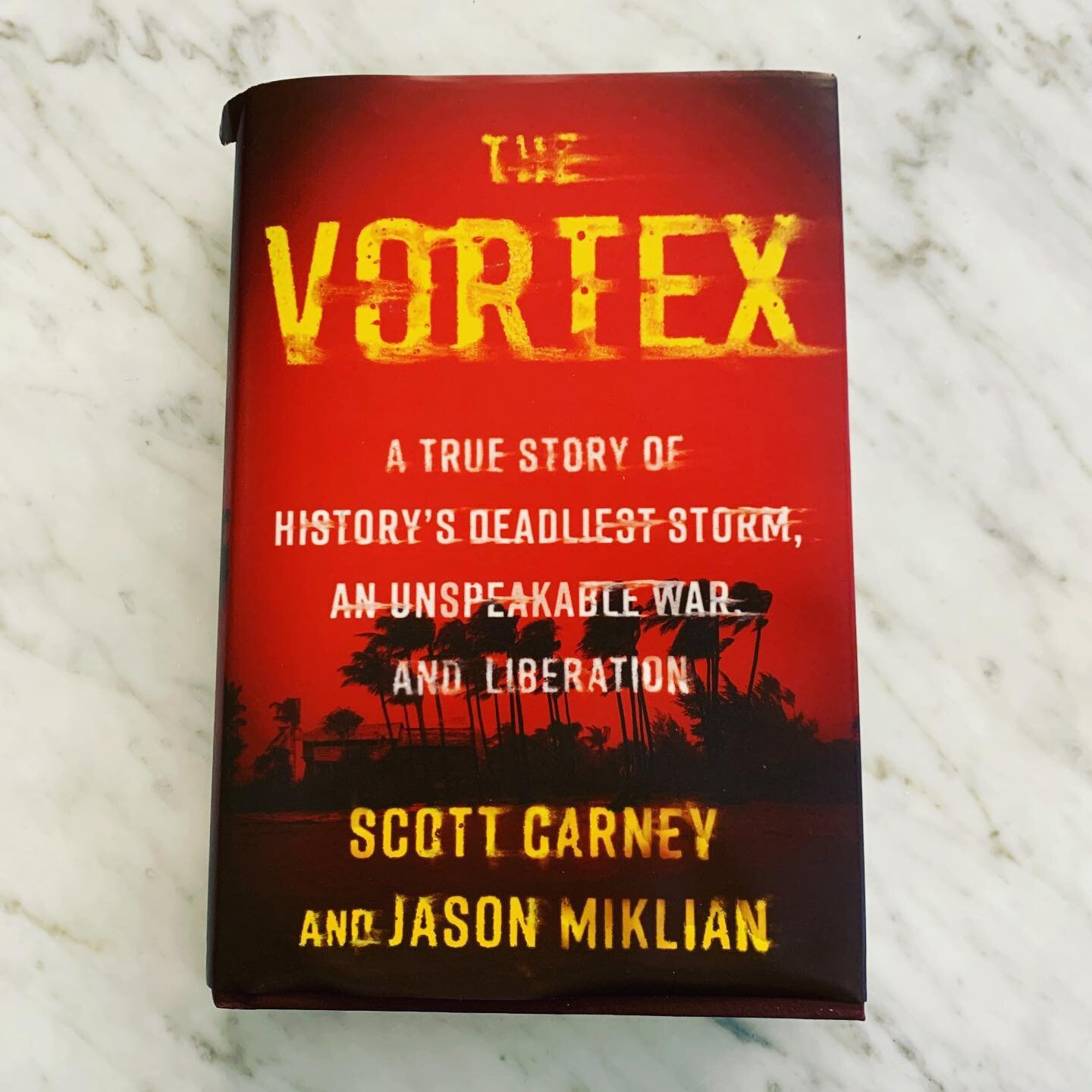 Hard to overstate how much I am loving this new book by @sgcarney and Jason Miklian. It starts with a storm but then becomes so much more as they follow captivating characters through hell and back. With everything going on in the world today with cl