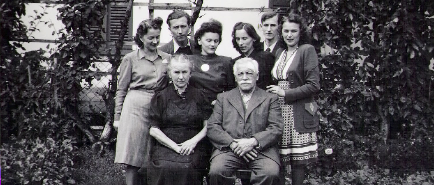 Familie Karl Gerber im Jahr 1942