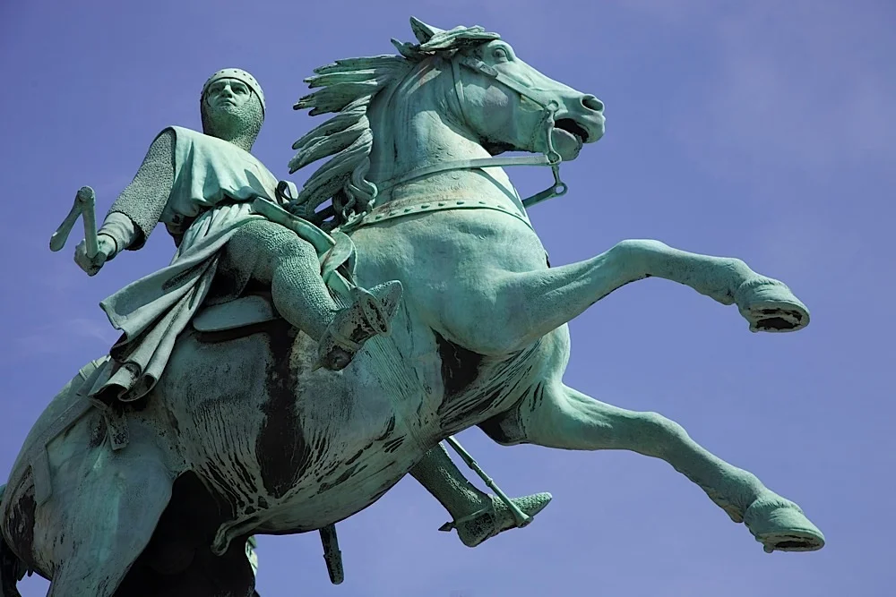 A statue in Copenhagen, Denmark.